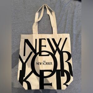 The New Yorker Canvas Tote New